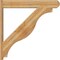 Ekena Millwork Funston Craftsman Rough Sawn Outlooker, Western Red Cedar, 8"W x 48"D x 48"H OUT08X48X48FST04RWR - alternate 2
